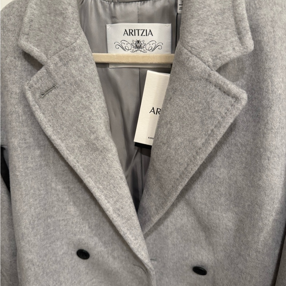 The Slouch coat - Italian soft wool cashmere - Picture 8 of 10